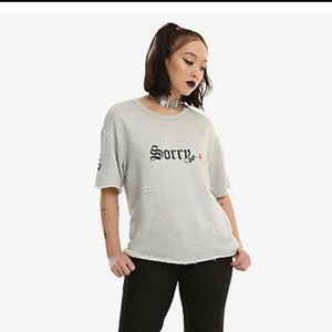 Sorry t-shirt